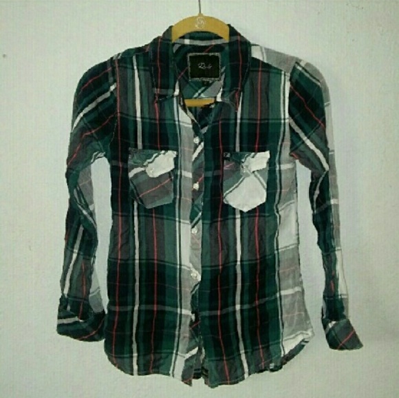 🆕 Rails Hunter Plaid Button Up - Picture 2 of 4